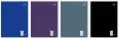 Brulion A5/96K kratka One Color - tantis.pl