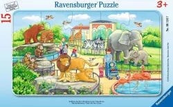 Puzzle 15 ramkowe. Wycieczka do Zoo 061167