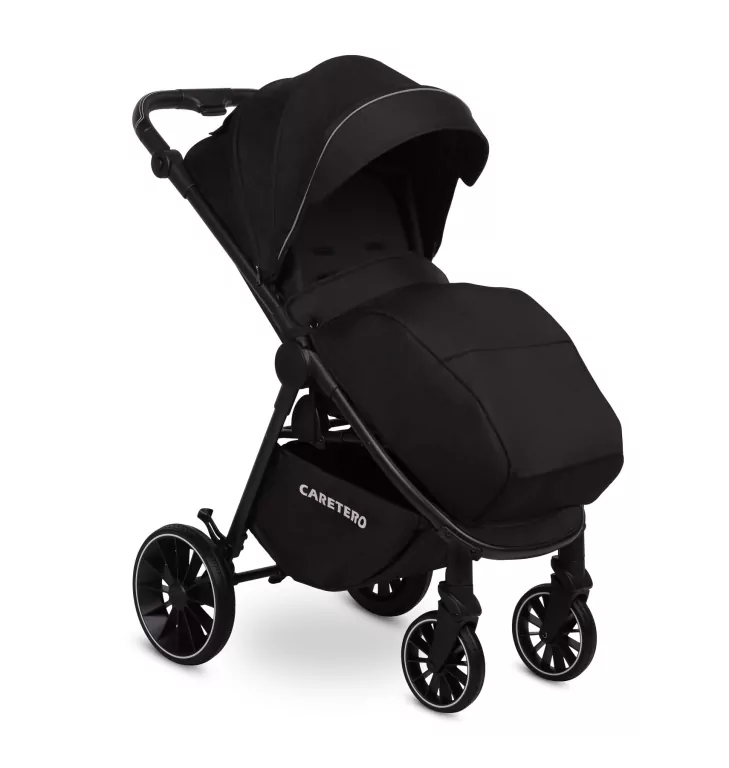 Caretero Agil wózek spacerowy black - tantis.pl