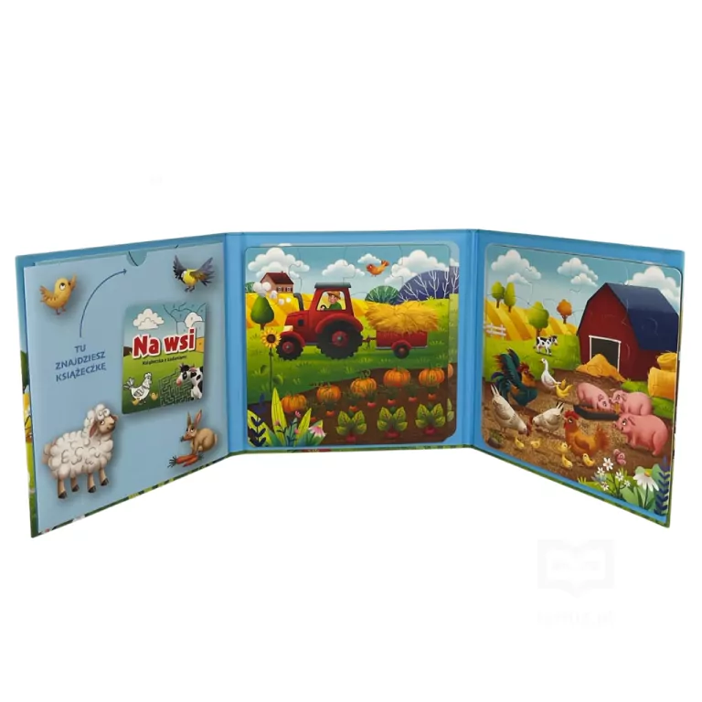 Na wsi. Puzzle magnetyczne - tantis.pl