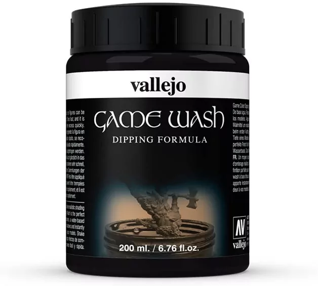 Vallejo: 73.301 - Game Color - Wash - Black (200 ml) - tantis.pl