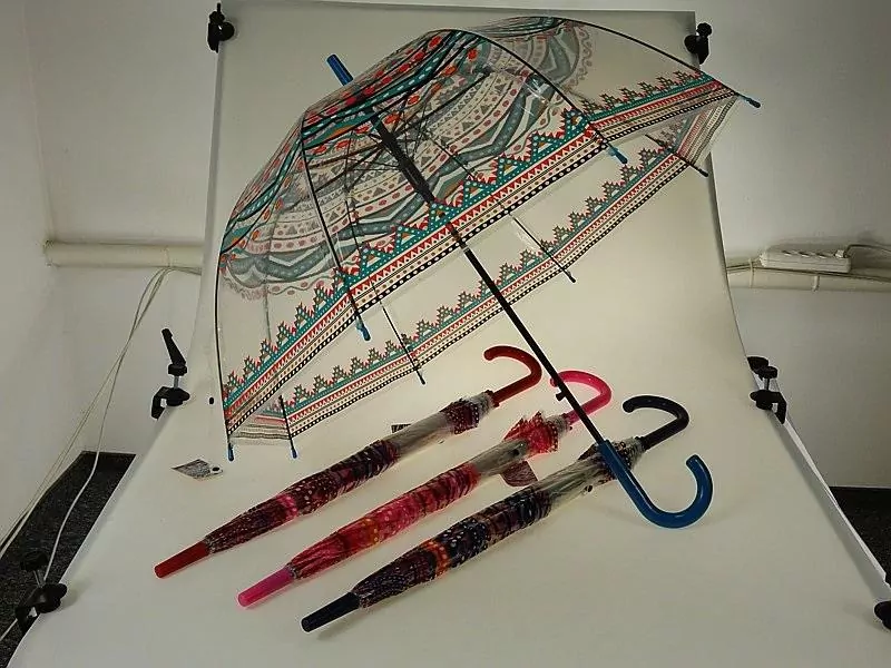 Parasolka automatyczna przezroczysta. Mix - tantis.pl