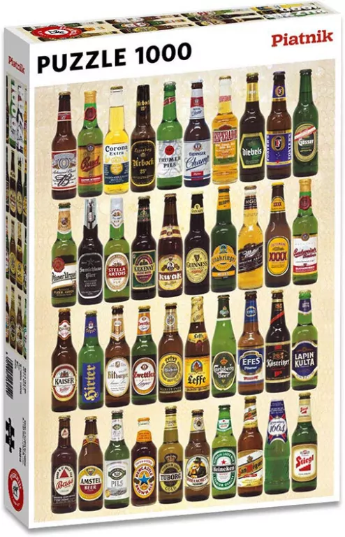 Puzzle 1000. Piwa Świata - tantis.pl