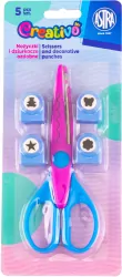 Nożyczki i dziurkacze ozdobne 2 ASTRA Creativo - 5 el.