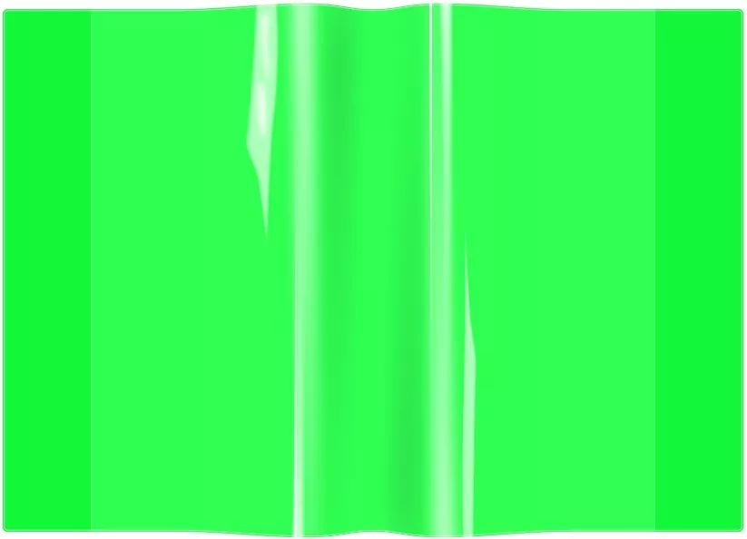 Okładka zeszytowa A4 PVC neon zielony - tantis.pl