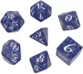 Komplet Kości Classic RPG Dice Set - Kobaltowo-biały - tantis.pl