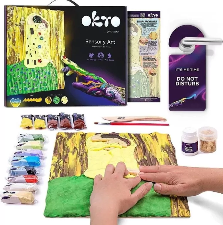 Zestaw kreatywny. Pocałunek 30x40cm - tantis.pl