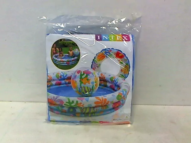 Basen dmuchany 132x28cm koło+ piłka - tantis.pl