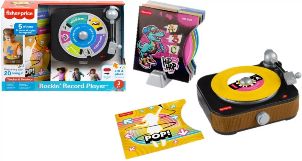 Fisher-Price Gramofon Malucha - tantis.pl