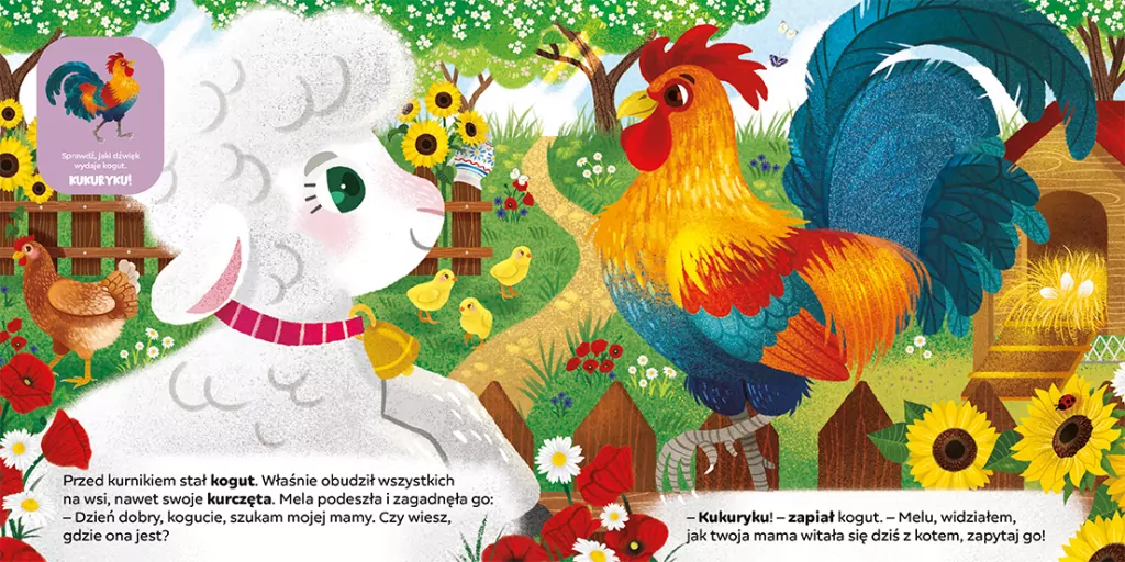 Na wsi. Owieczka Mela szuka mamy - tantis.pl