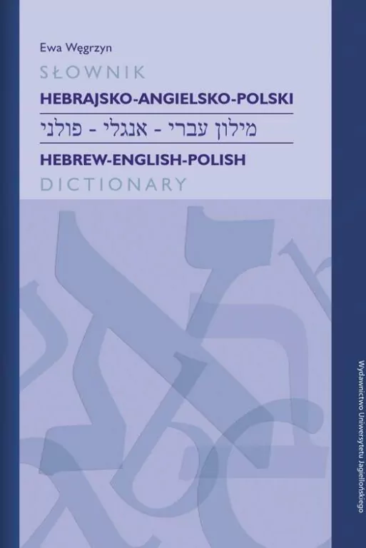 Słownik hebrajsko-angielsko-polski - tantis.pl