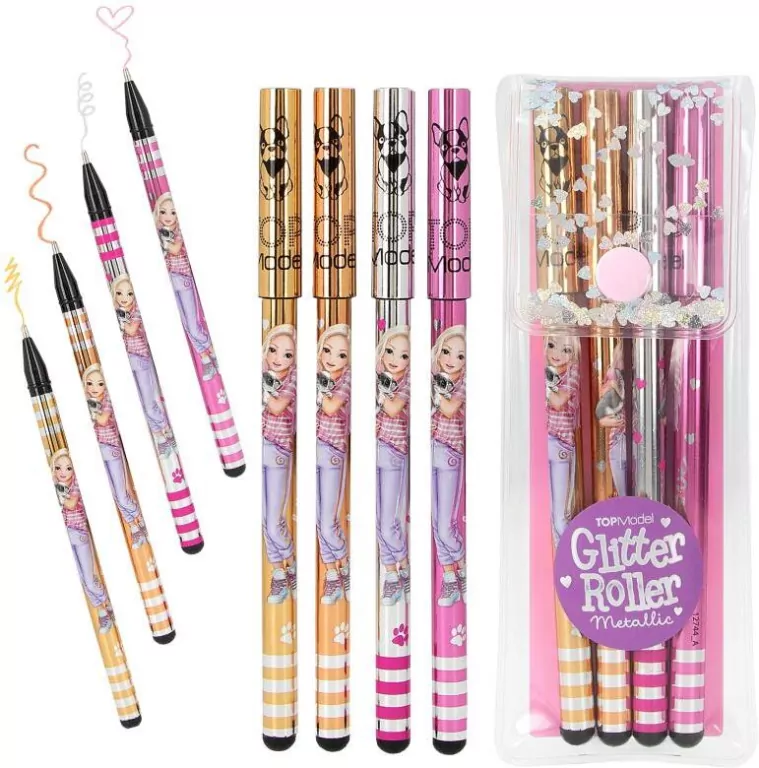 Zestaw metalicznych żelopisów Top Model 12744A - tantis.pl