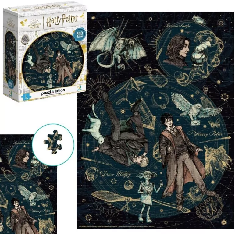 Puzzle 500 Harry Potter. Devoted. Legend - tantis.pl