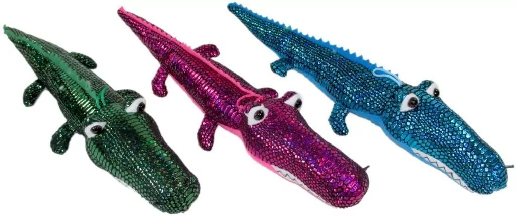 Maskotka Krokodyl błyszczący 50cm MIX - tantis.pl