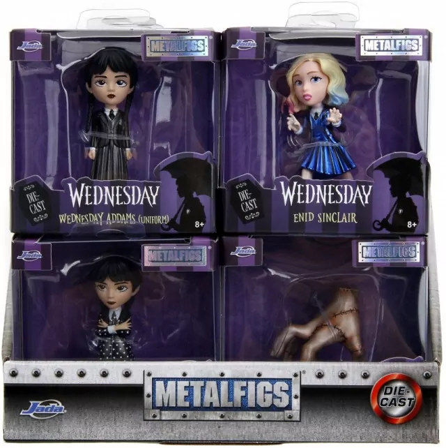 Jada Wednesday metal figurka 6,5cm mix - tantis.pl