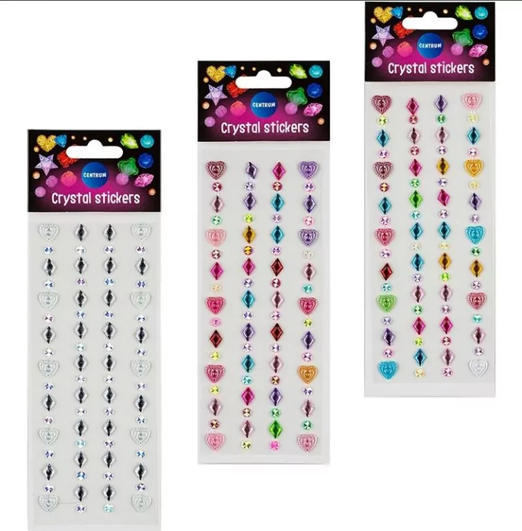 Naklejki ozdobne Cristal mix 80958 - tantis.pl
