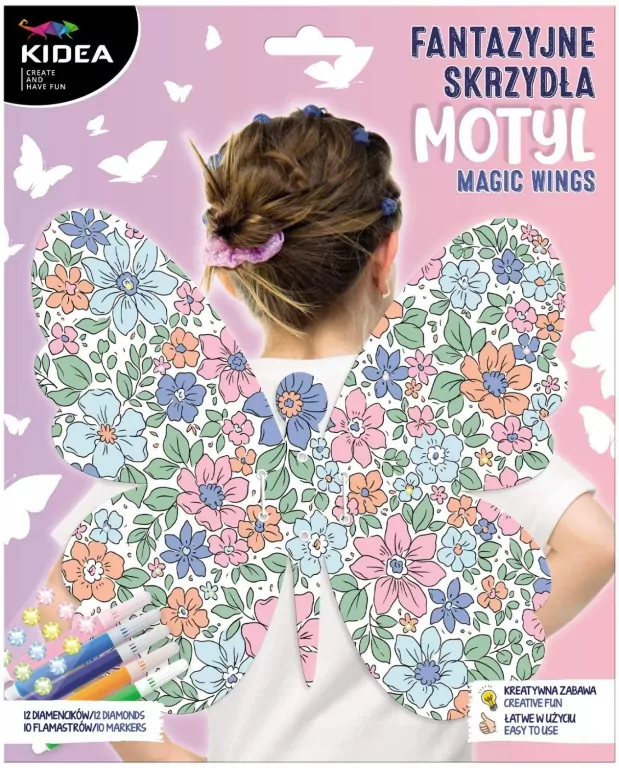 Skrzydła fantazyjny motyl KIDEA - tantis.pl