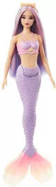 Barbie Lalka Syrenka Fioletowy ogon - tantis.pl