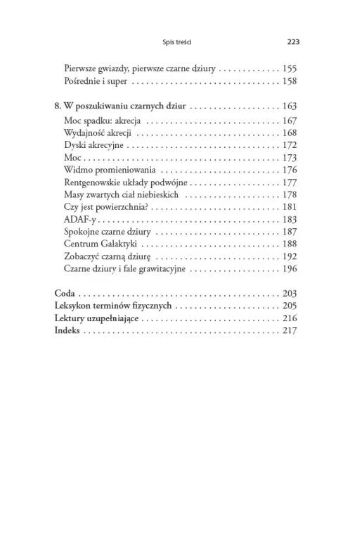 Droga do czarnych dziur - tantis.pl