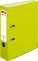 Herlitz. Segregator A4, 8 cm, neon zielony - tantis.pl
