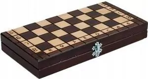 Szachy drewniane klasyczne 31 cm - tantis.pl