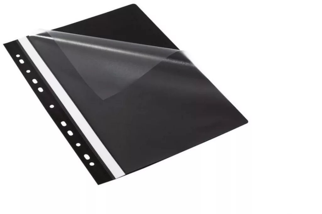 Skoroszyt Budget PP A4. Evo czarny - tantis.pl