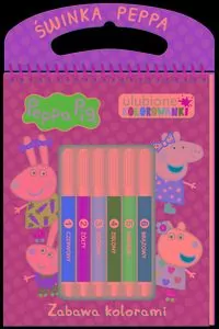 Peppa Pig. Ulubione kolorowanki 3. Zabawa kolorami - tantis.pl
