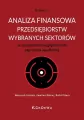 Analiza finansowa przedsiębiorstw wybranych... - tantis.pl
