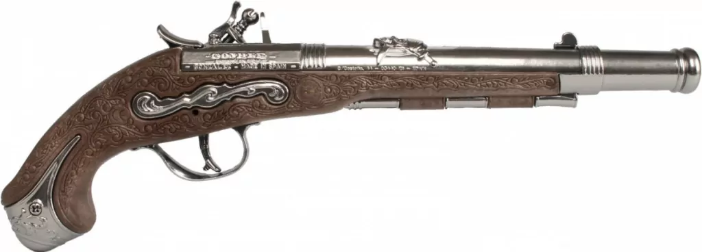 Pistolet Pirata metalowy - tantis.pl