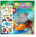 Kolorowa dżungla Hipopotam - tantis.pl