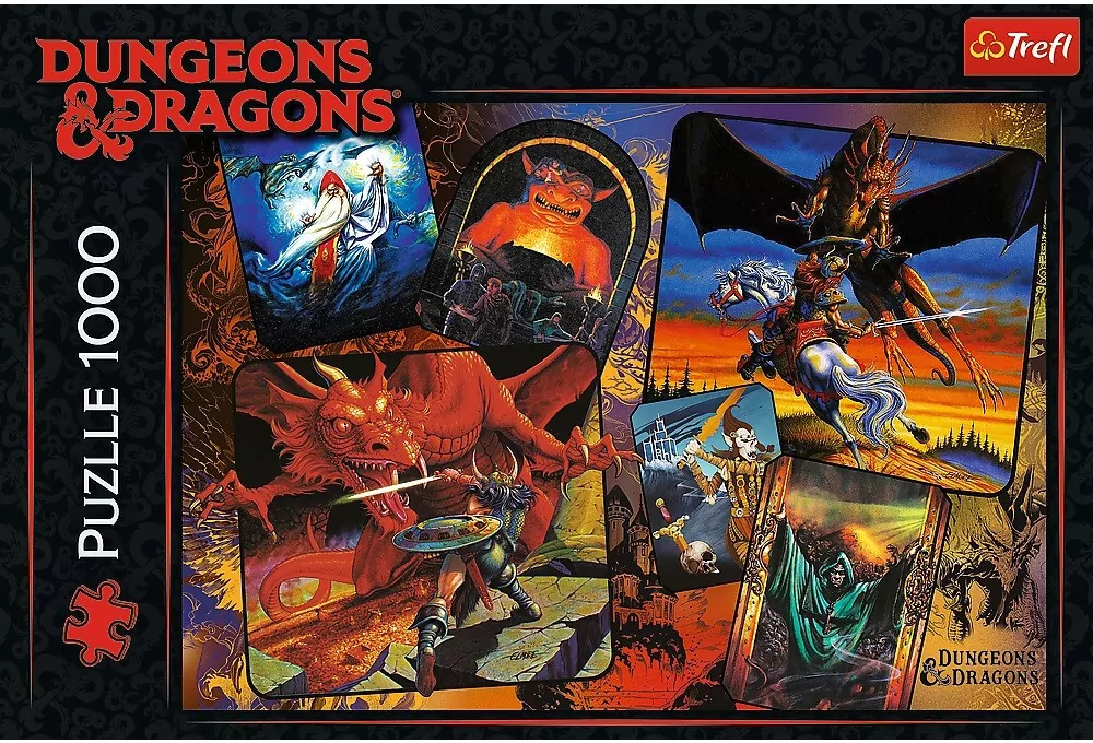 Puzzle 1000 Początki Dungeons & Dragons - tantis.pl