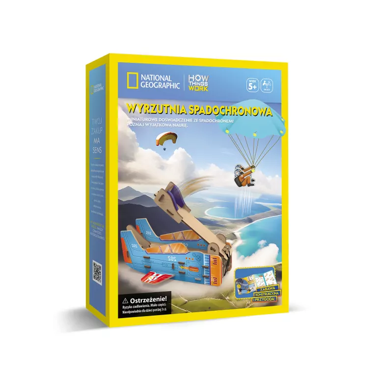Cubic Fun. National Geographic. Wyrzutnia spadochronowa - tantis.pl