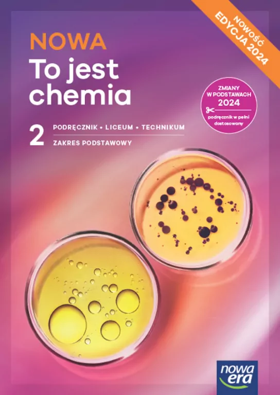 NOWA To jest chemia 2. Podręcznik do liceum i technikum. Zakres podstawowy - tantis.pl