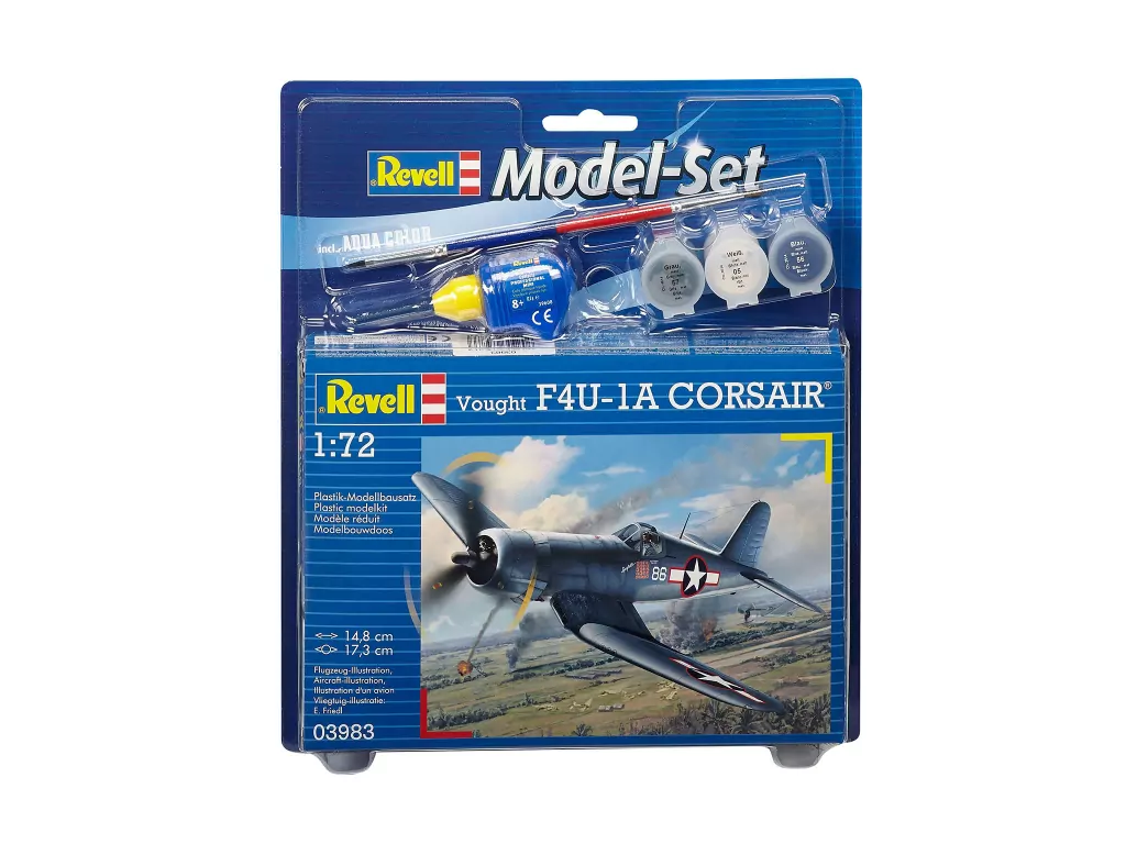 Vought F4U-1D Corsair. Model set 1:72 - tantis.pl