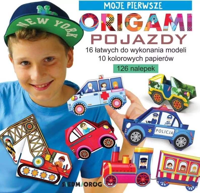 Moje pierwsze origami. Pojazdy - tantis.pl