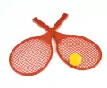 RAKIETKI PLAZOWE PILKA 42CM BAG SIATKA - tantis.pl