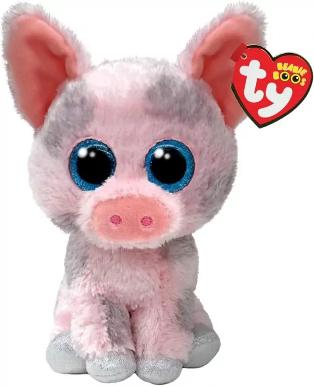 Beanie Boos Hambone - różowa świnka 15cm - tantis.pl
