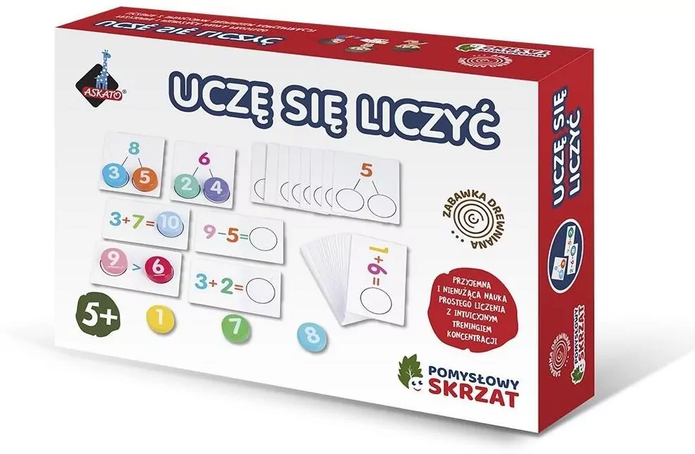 Pomysłowy skrzat uczę się liczyć - tantis.pl