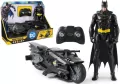 Zestaw Figurka Batman i Batcycle RC - tantis.pl