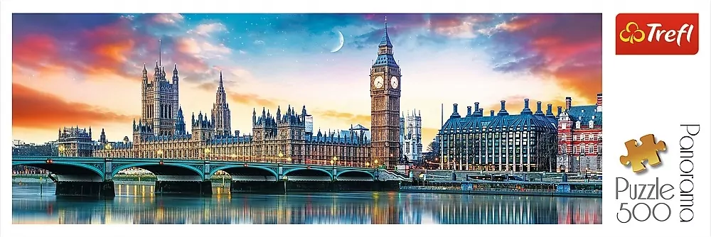 Puzzle 500. Panorama Big Ben 29507 - tantis.pl