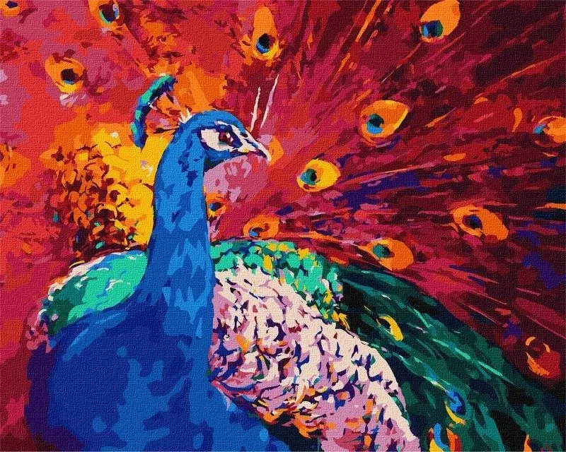 Malowanie po numerach - Majestatyczne piękno 40x50 - tantis.pl