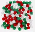 OZDOBA POMPON 100SZT/7MM 3KOL CF 12/144 - tantis.pl