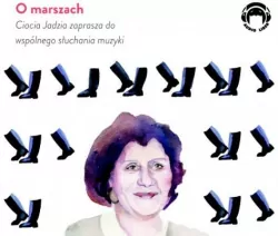 Ciocia Jadzia zaprasza... O marszach CD. Audiobook