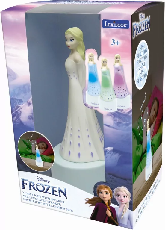 Lampka z głośnikiem. Frozen - tantis.pl