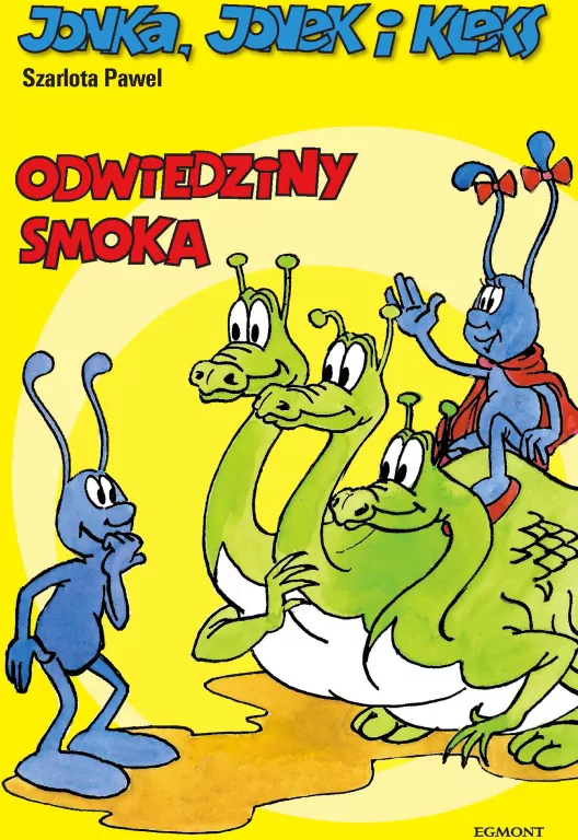 Odwiedziny smoka. Jonka, Jonek i Kleks. Tom 9 - tantis.pl