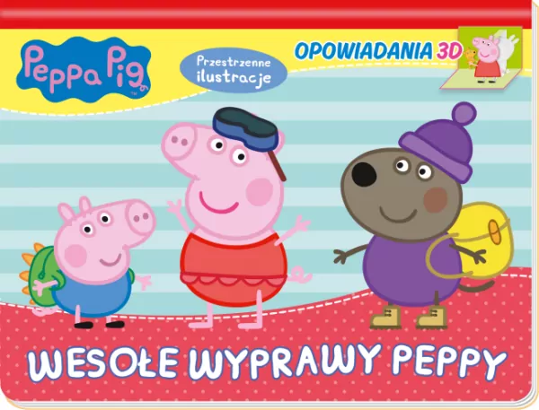 Cztery strony świata. Peppa Pig. Opowiadania 3D cz. 3 - tantis.pl