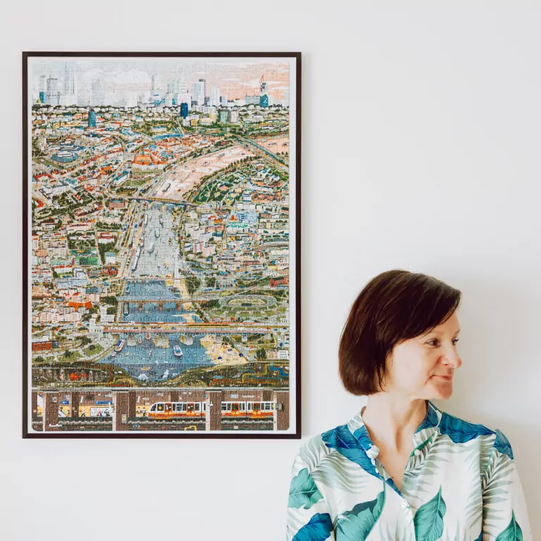 CzuCzu. Puzzlove. Miasto Warszawa 1000 el. - tantis.pl