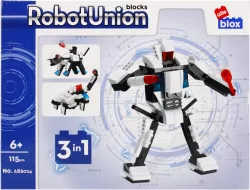 Klocki konstrukcyjne. Robot, 115 elementów