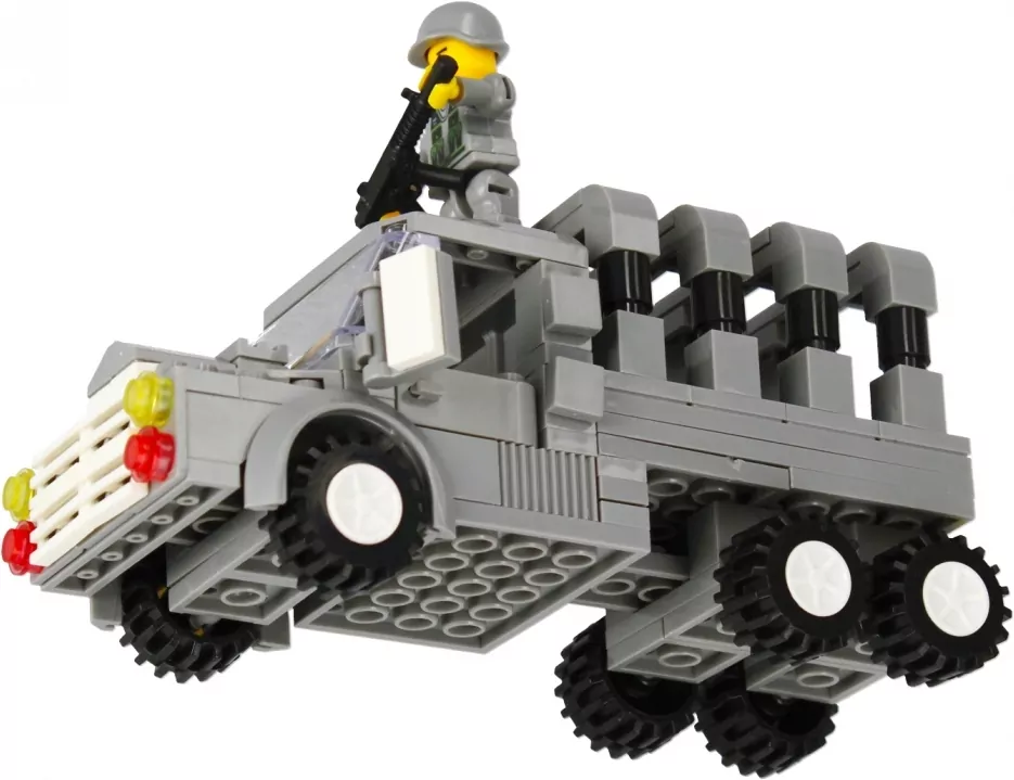 Klocki konstrukcyjne Wojsko ALLEBLOX - tantis.pl