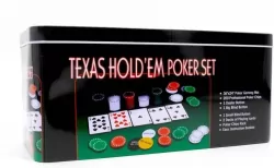Zestaw do pokera. Texas hold'em poker set
